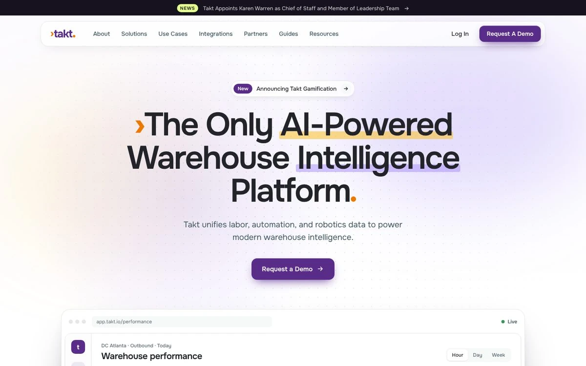 Takt homepage design concept by DIXI