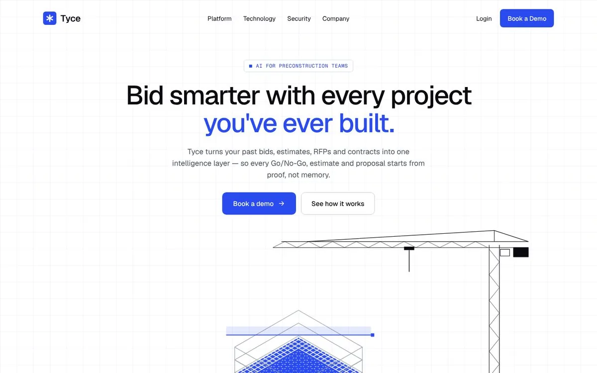 Tyce homepage design concept by DIXI